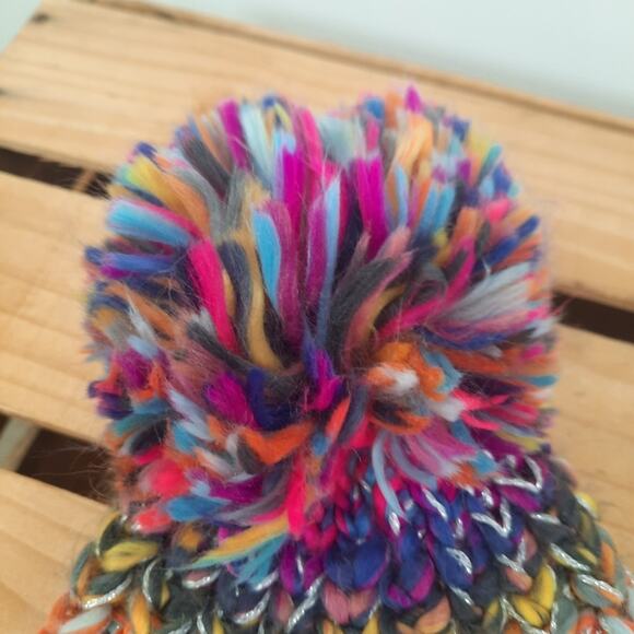 Accessory Depot Knitted beanie multi color - Picture 3 of 10